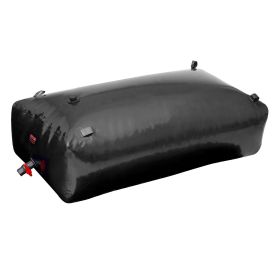 VEVOR Portable Water Storage Bladder 264 Gal PVC Collapsible Water Tank Black