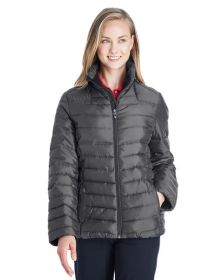 Ladies' Insulated Puffer Jacket - BLACK/ RED - XS (Color: POLAR/ ALLOY, size: XL)