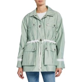 Hunter Women's Refined Waterproof Garden Jacket in Sea Spray (size: S)