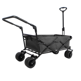 Utility Park Garden Cart Tool Customized Color Folding Camping Trolley Outdoor Picnic Beach Wagon (Color: as Pic)