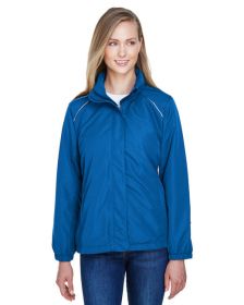 CORE365 78224 Ladies' Profile Fleece-Lined All-Season Jacket (Color: TRUE ROYAL, size: L)